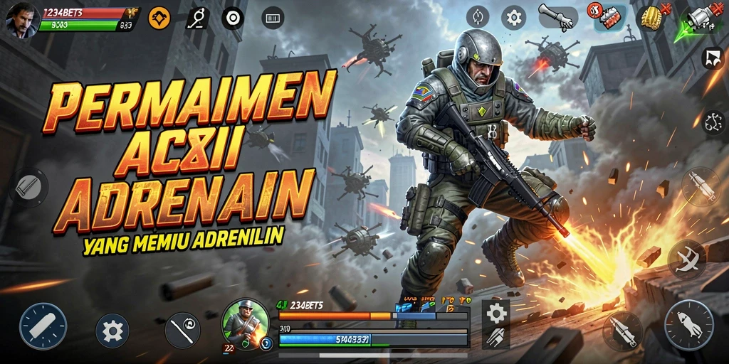 Gameplay seru dan mendebarkan di 1234BETS.