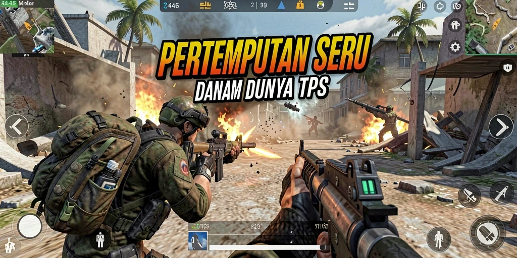 Gameplay seru dan mendebarkan dalam <strong>3446</strong>, tunjukkan skill TPS kamu!