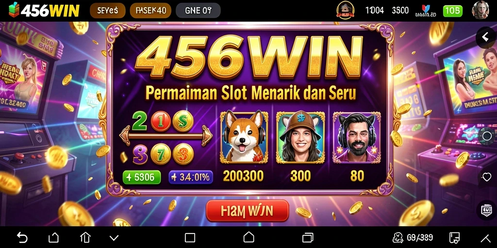 Tampilan gameplay menarik dari 456WIN yang memukau.