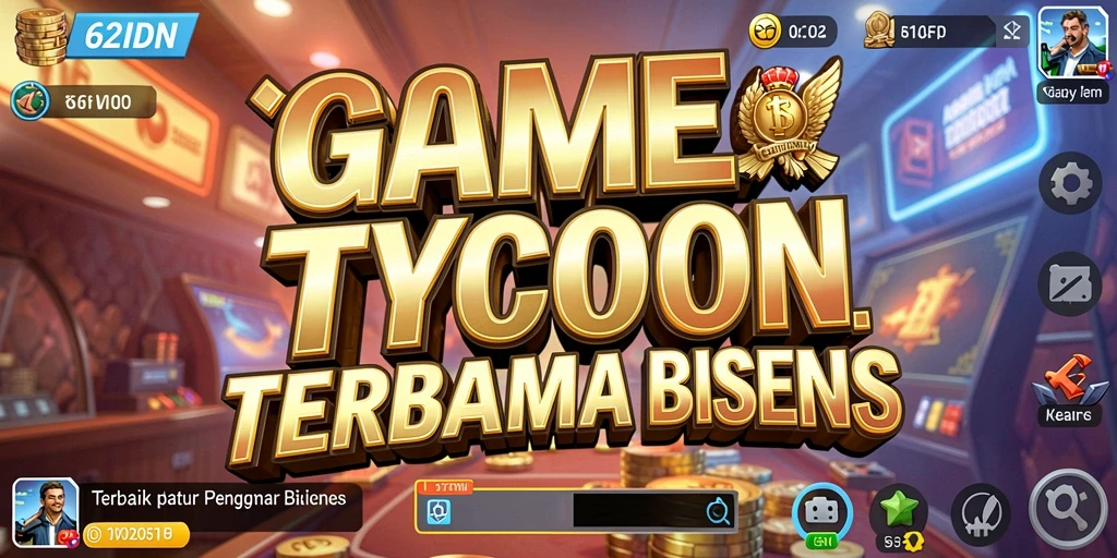 Screenshot gameplay 62IDN menampilkan manajemen bisnis yang menarik.