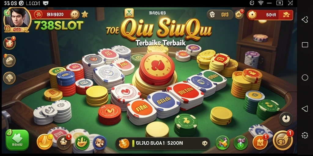 Screenshot gameplay QiuQiu yang menarik dan seru.