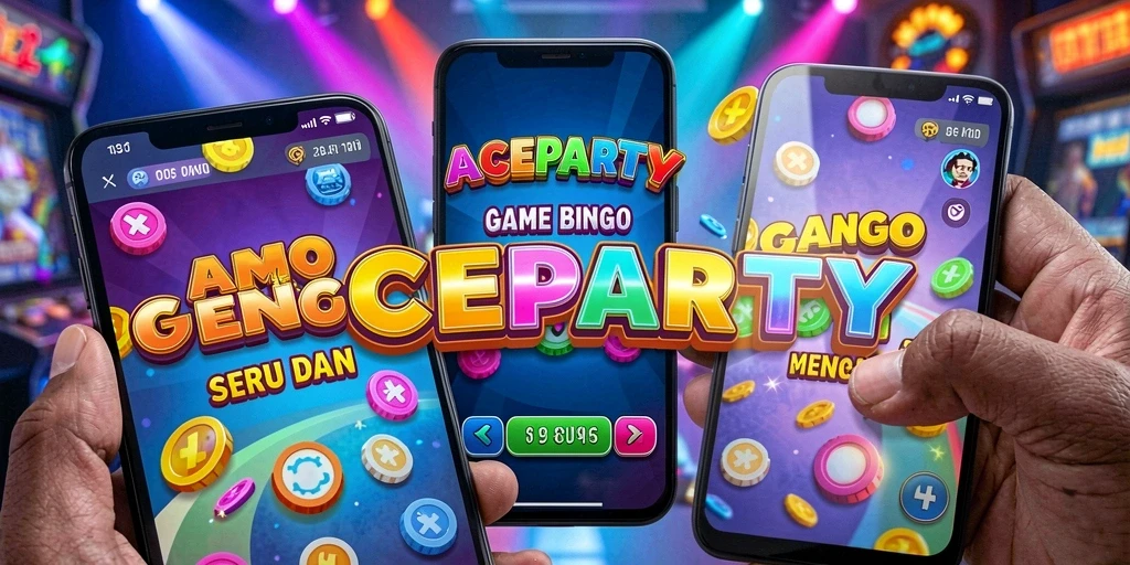 Tampilan gameplay seru di ACEPARTY, aplikasi Bingo yang mengasyikkan.