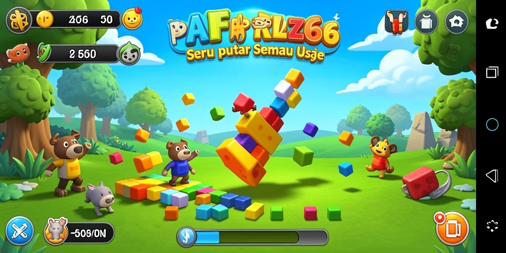 Screenshot gameplay AIFA66 menampilkan puzzle yang menantang dan menarik.