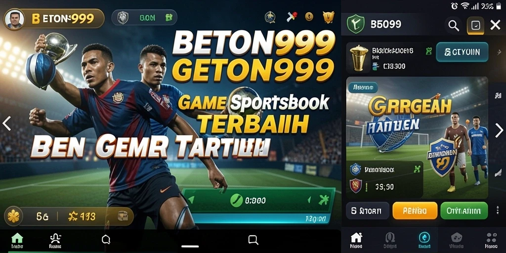 Tampilan antarmuka BETON999 yang menarik dengan fitur taruhan yang interaktif.