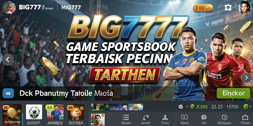 Tampilan gameplay Sportsbook yang menarik dan interaktif.