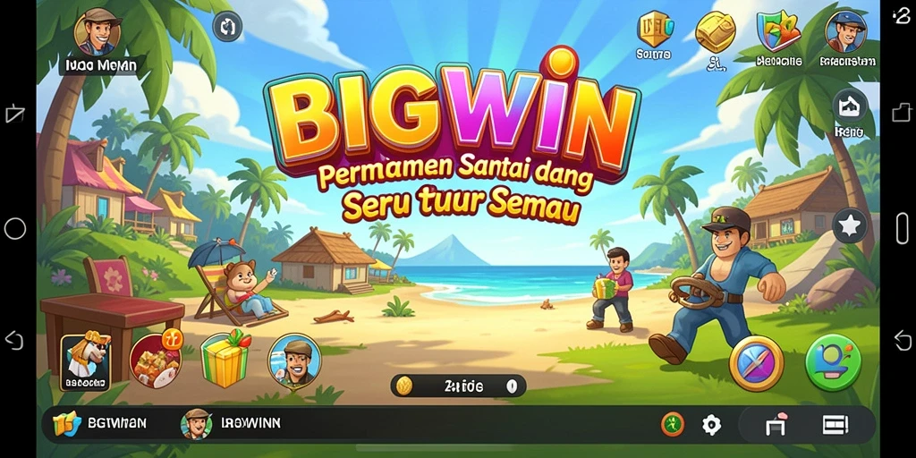 Tampilan gameplay seru dan menarik di BIGWIN.