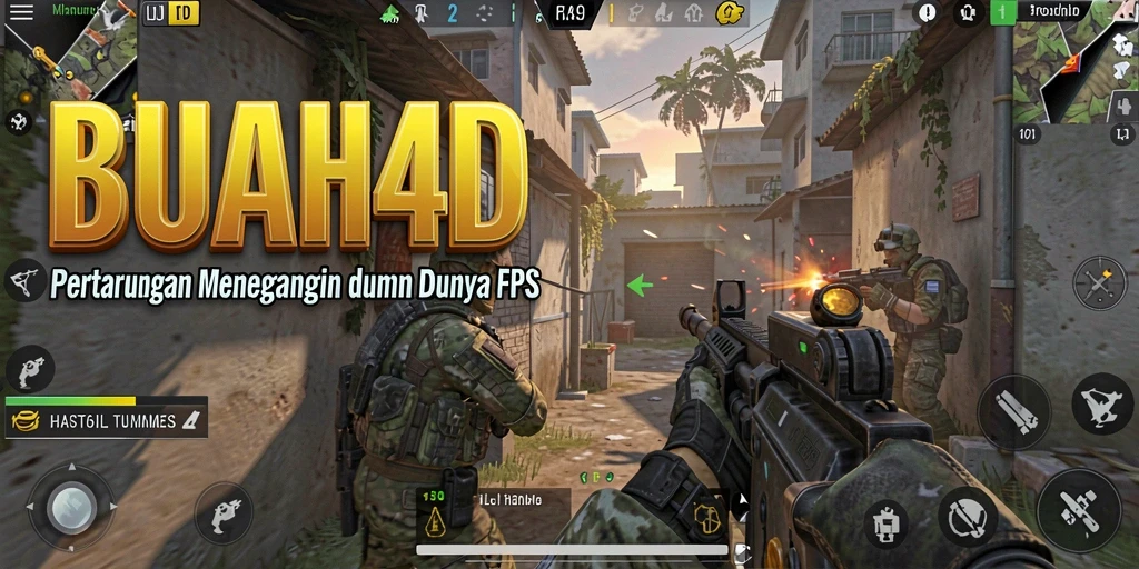 Tampilan gameplay BUAH4D yang intens dan penuh aksi.