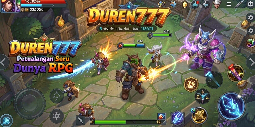 Tampilan menakjubkan dari gameplay seru DUREN777.