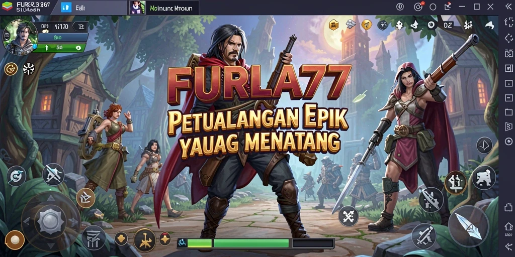 Screenshot gameplay <strong>FURLA77</strong> yang menunjukkan aksi menyeronokkan dalam petualangan.