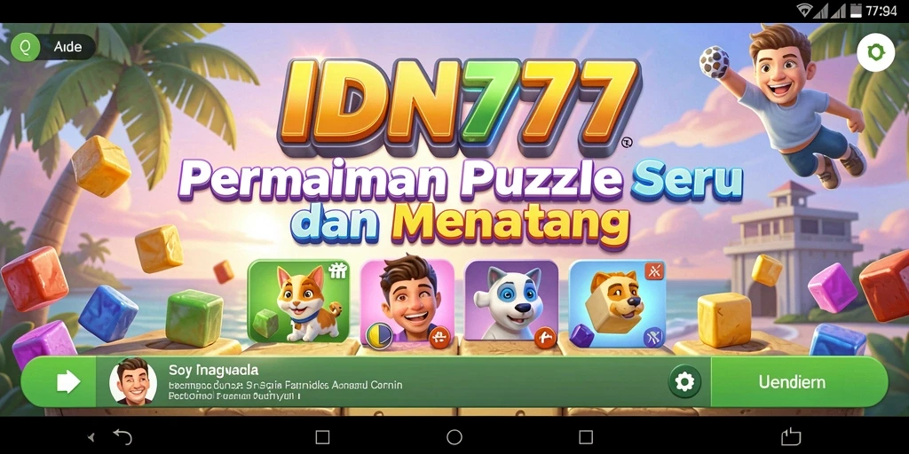 Tampilan gameplay IDN777 yang menarik dan interaktif.
