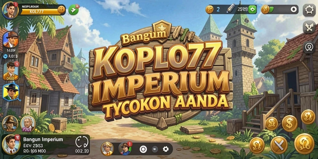 Tampilan gameplay KOPLO77 yang menampilkan pengalaman Tycoon yang seru.