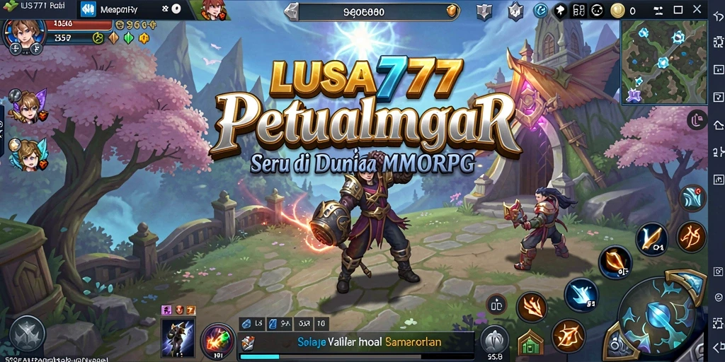 Tampilan gameplay LUSA777 yang memukau dengan aksi pertarungan mendebarkan.