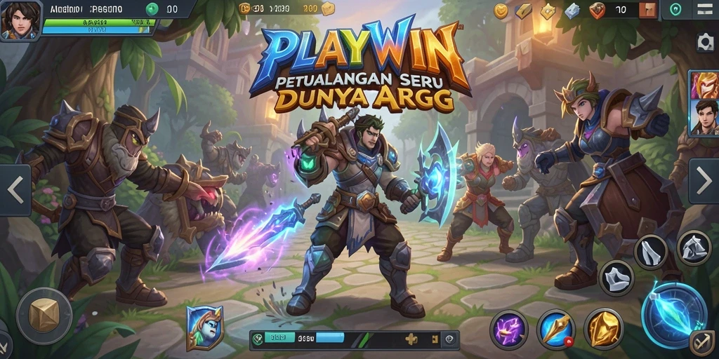 Gameplay seru dengan pertarungan epik di dunia ARPG.