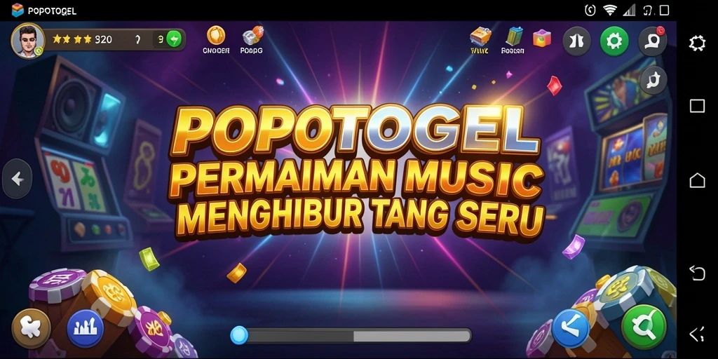 Screenshot utama POPOTOGEL menampilkan gameplay menarik dan interaktif.