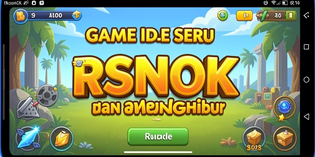 Tampilan gameplay <strong>RSNOK</strong> yang menarik dan penuh warna.