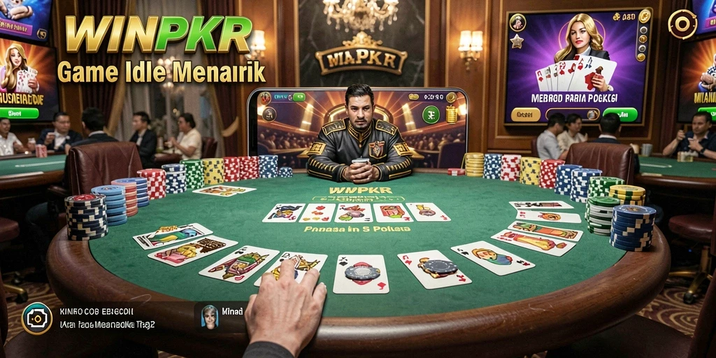 Gameplay WINPKR yang asyik dan menantang dalam dunia poker.