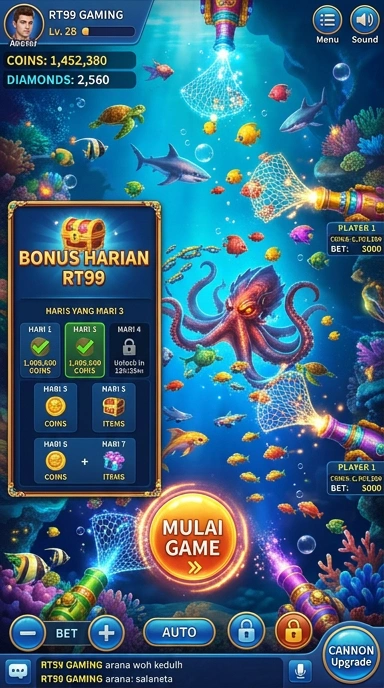Aplikasi yang populer di rt99 dengan banyak fitur menarik.